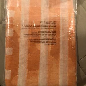 Pair of window curtains. Brand new. 63x54